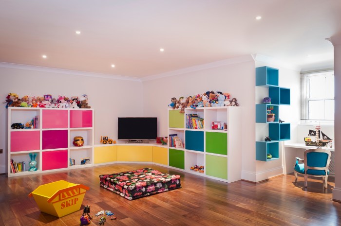 How to decorate playroom in panel room