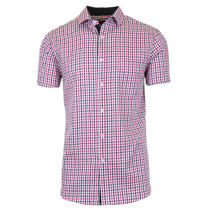 Short sleeve button down dress shirts for men