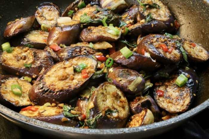 How to cook eggplant thai style