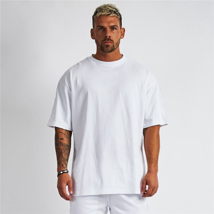 Oversized mens dress shirt