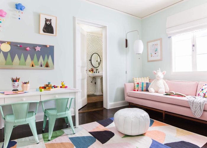 How to decorate playroom in panel room