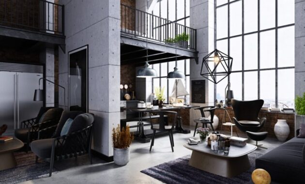 How to decorate living room industrial style – Tips and Tricks for a Chic Space