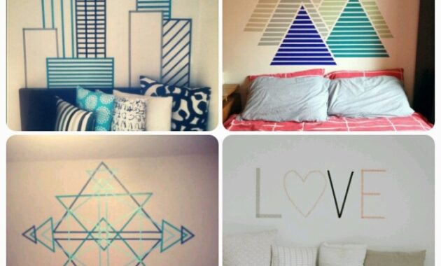 How to decorate your room with washi tape